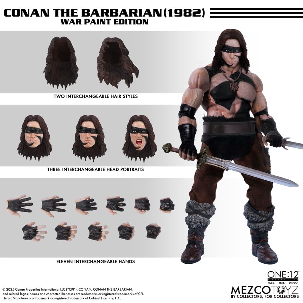 Conan the Barbarian Action Figure 1/12 Conan (1982) 16 cm
